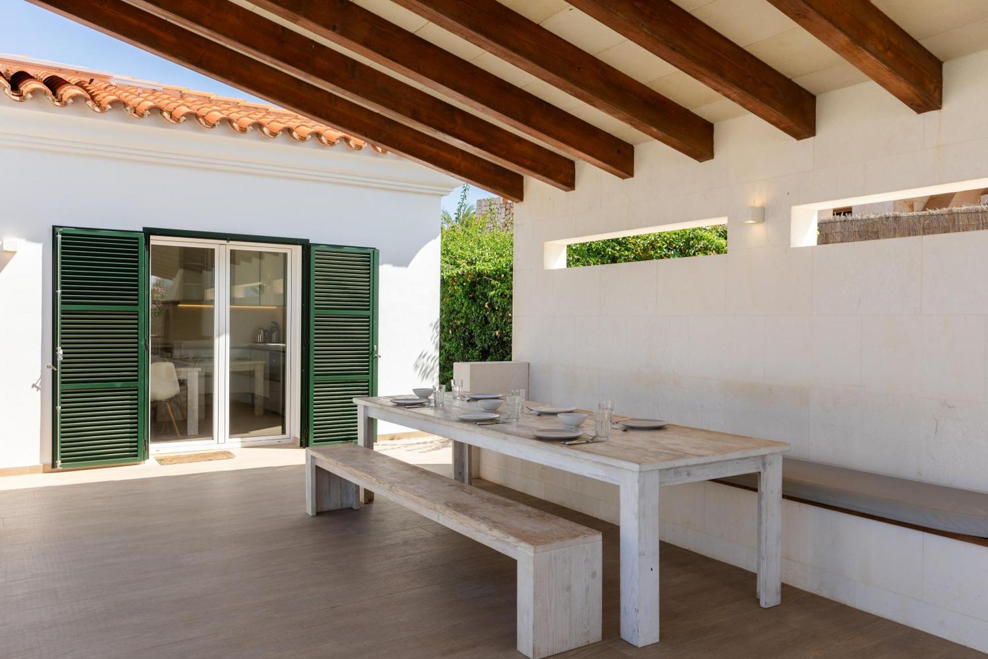 Villa Maravilla With Heatable Pool Rooftopbar With Sea Views And Range Rover Binibeca Exterior foto