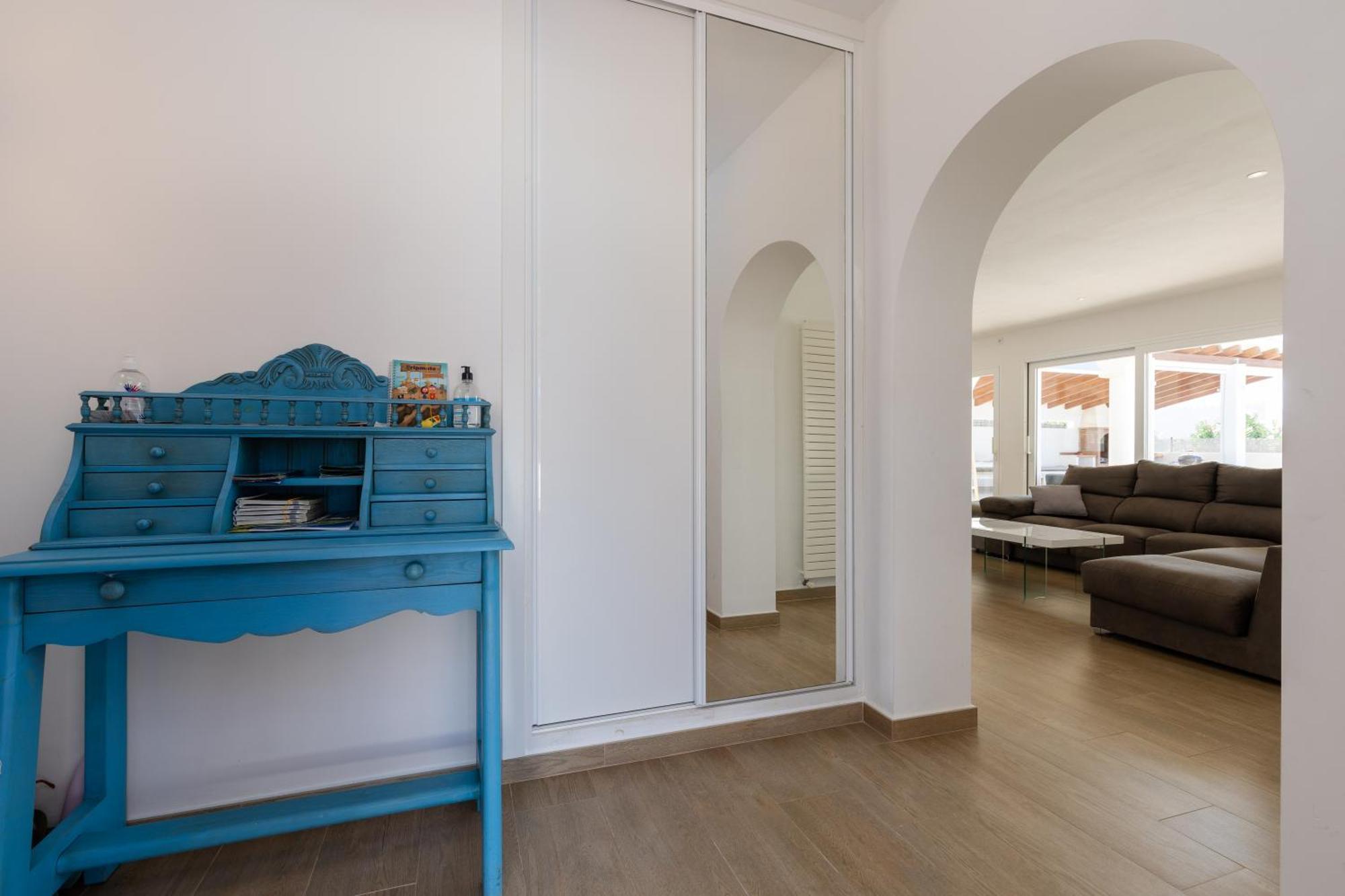 Villa Maravilla With Heatable Pool Rooftopbar With Sea Views And Range Rover Binibeca Exterior foto