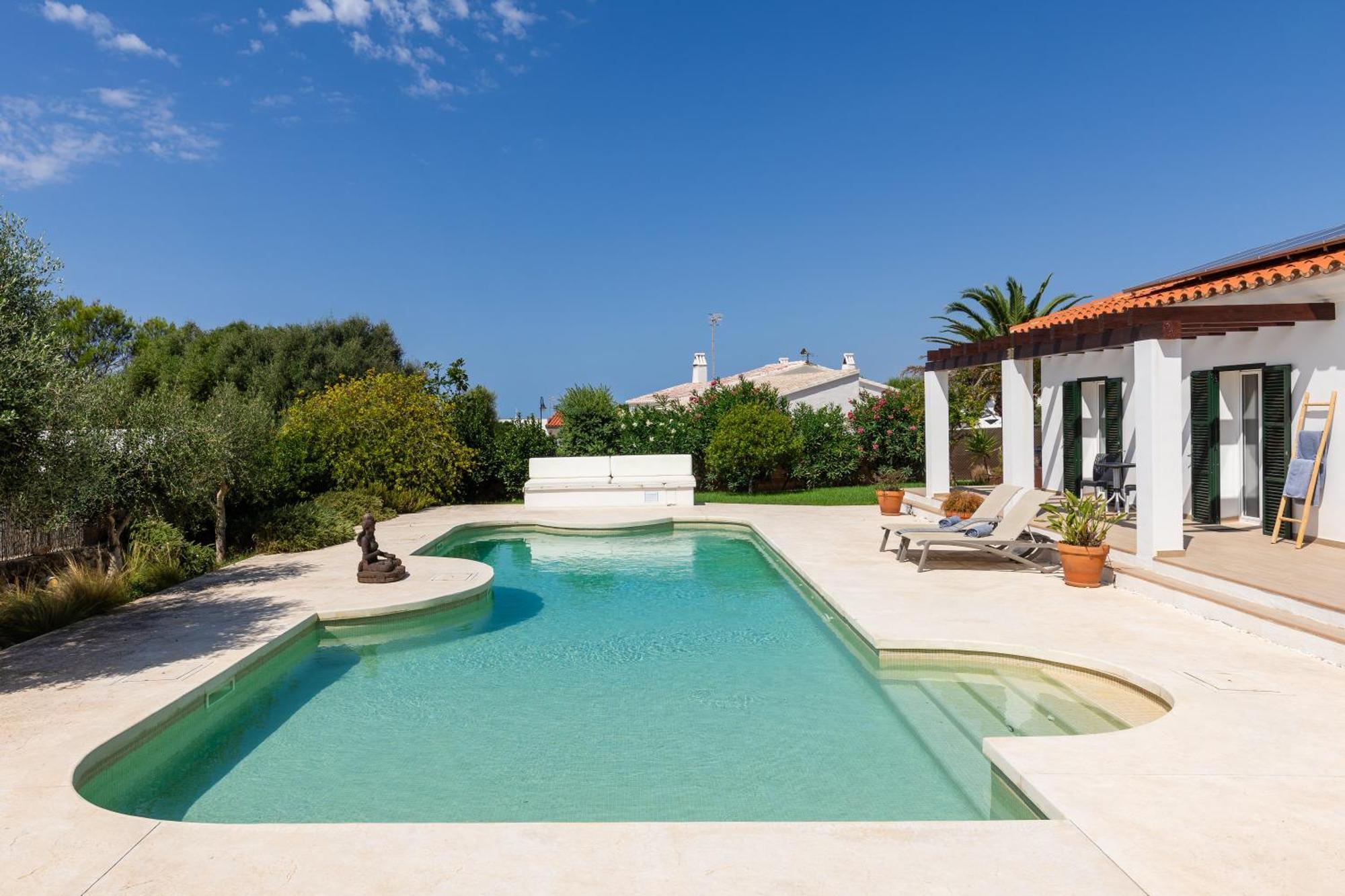 Villa Maravilla With Heatable Pool Rooftopbar With Sea Views And Range Rover Binibeca Exterior foto
